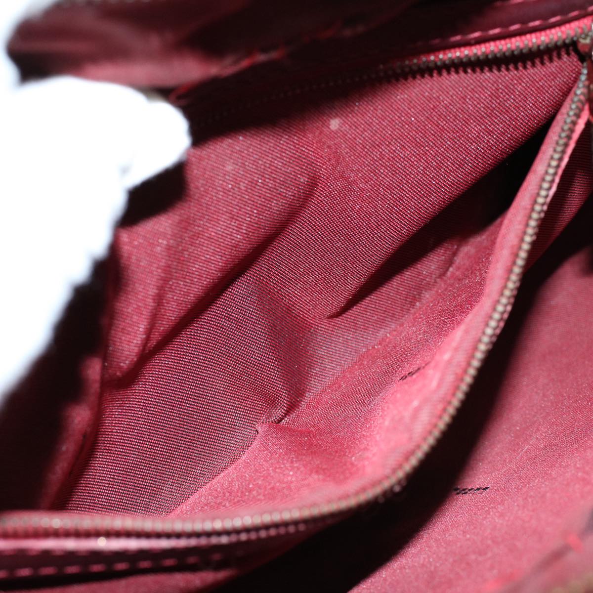 FENDI Zucchino Canvas Hand Bag Red ar10594B