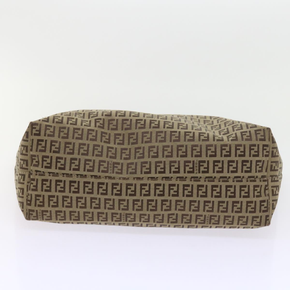 FENDI Zucchino Canvas Tote Bag Beige ar10650