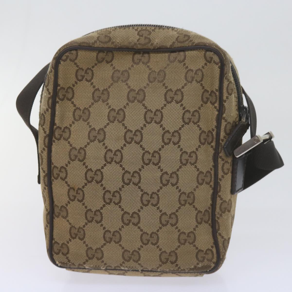GUCCI GG Canvas Web Sherry Line Shoulder Bag 3Set Beige ar10786