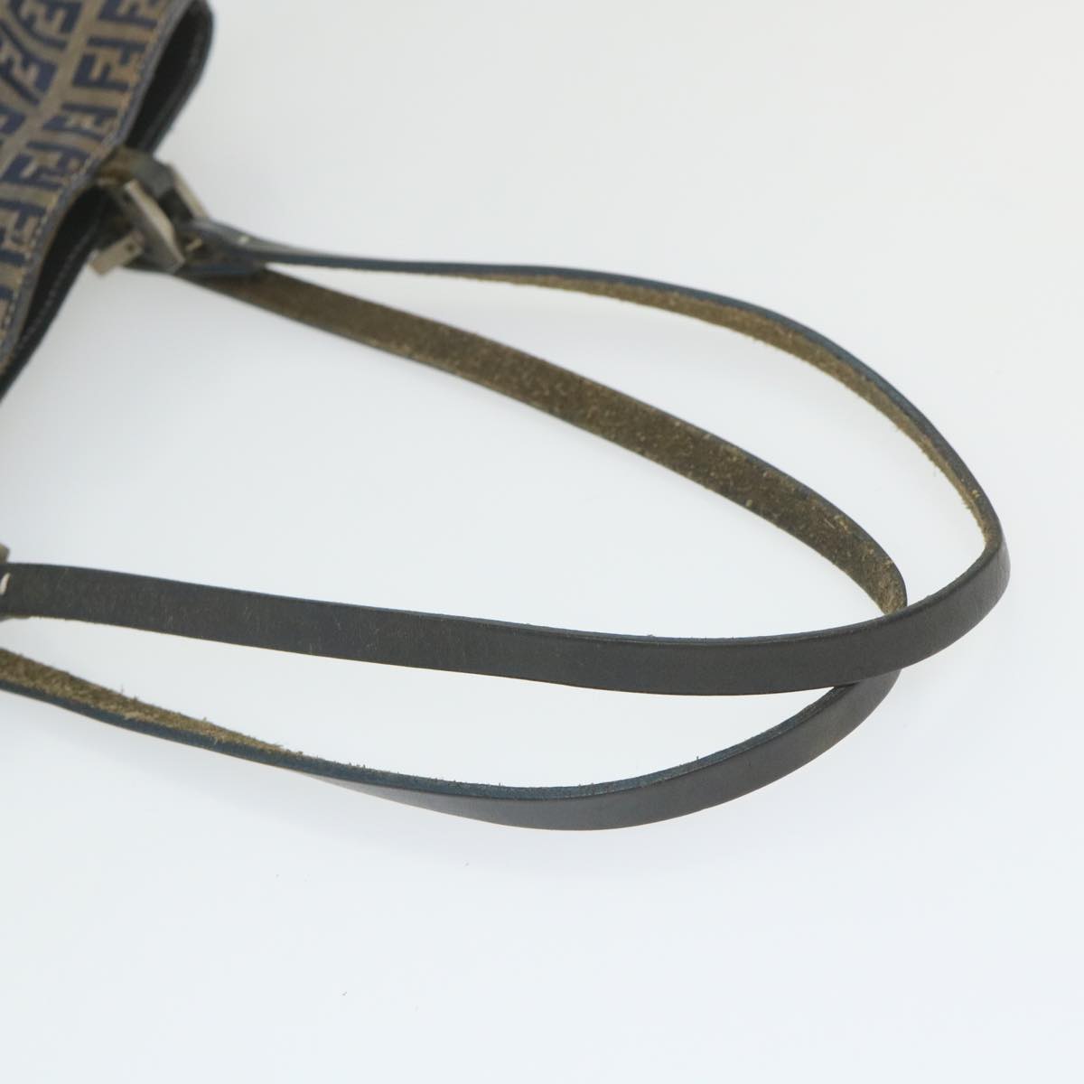 FENDI Zucchino Canvas Tote Bag Navy ar10829B