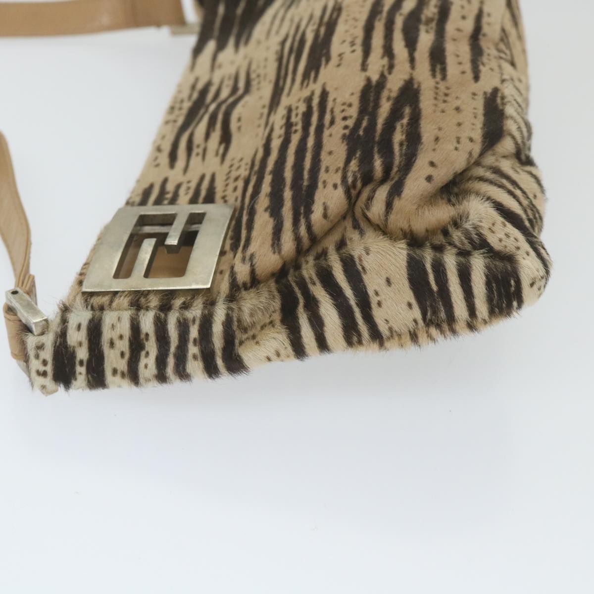 FENDI Shoulder Bag Harako leather Brown ar10891