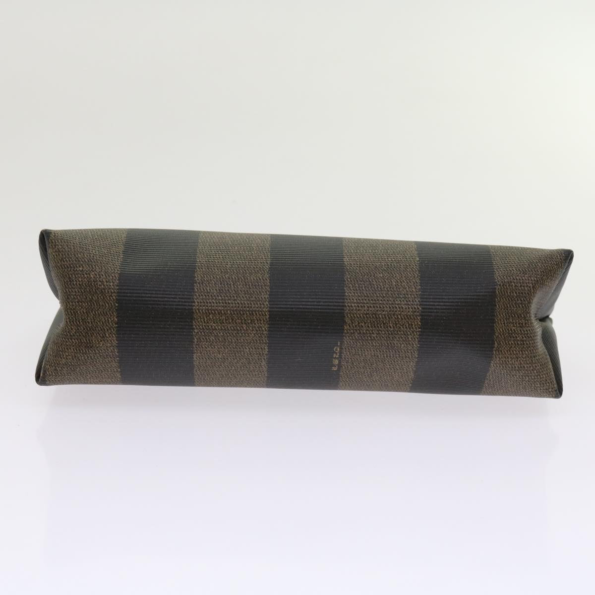 FENDI Pecan Canvas Pouch Coated Canvas Brown ar11022