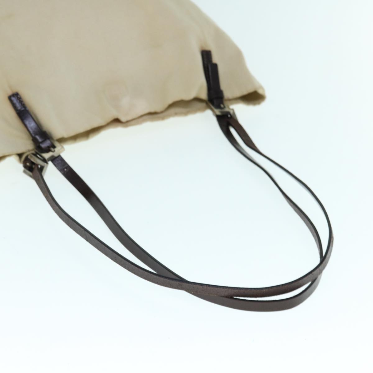 FENDI Shoulder Bag Canvas Beige ar11175B