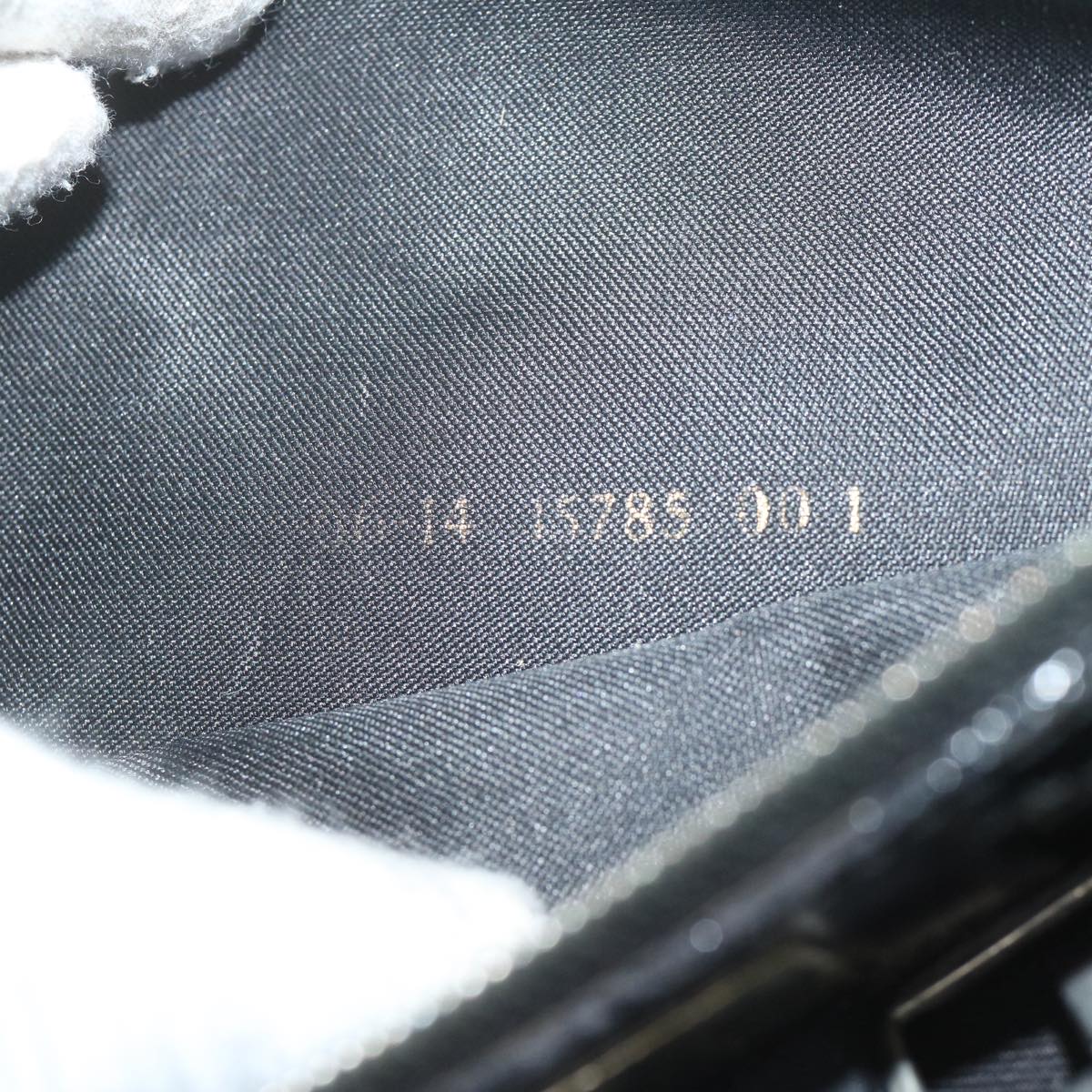 FENDI Zucca Canvas Tote Bag Black ar11225