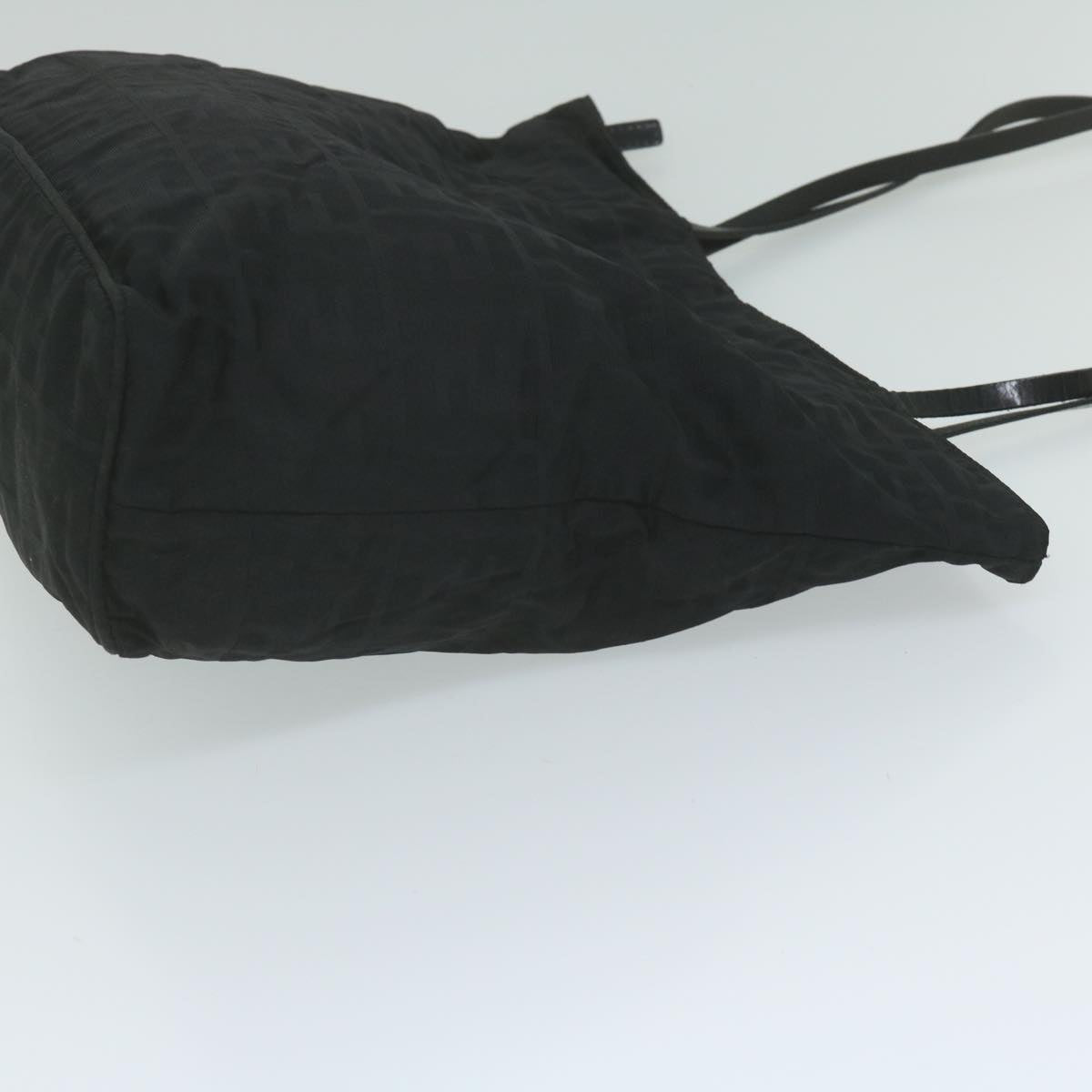 FENDI Zucca Canvas Tote Bag Black ar11225