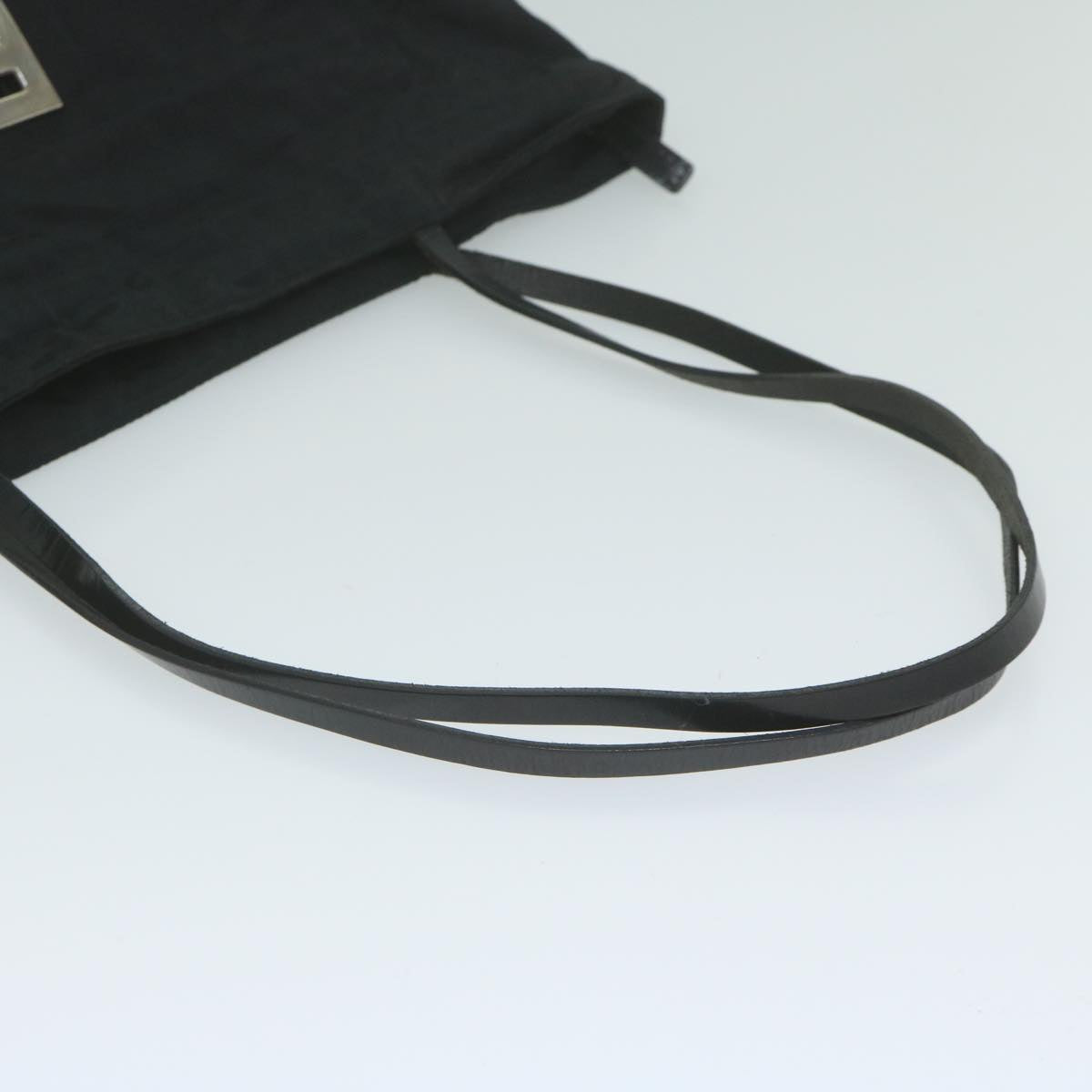 FENDI Zucca Canvas Tote Bag Black ar11225