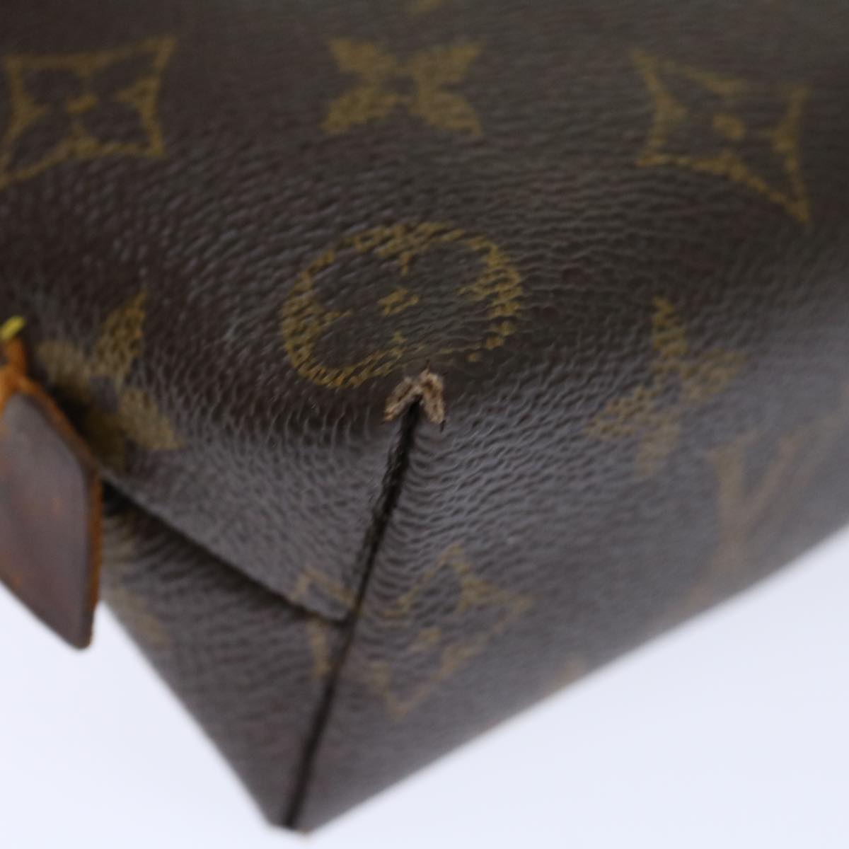 LOUIS VUITTON Monogram Pochette Cosmetic PM Cosmetic Pouch M47515 ar11673