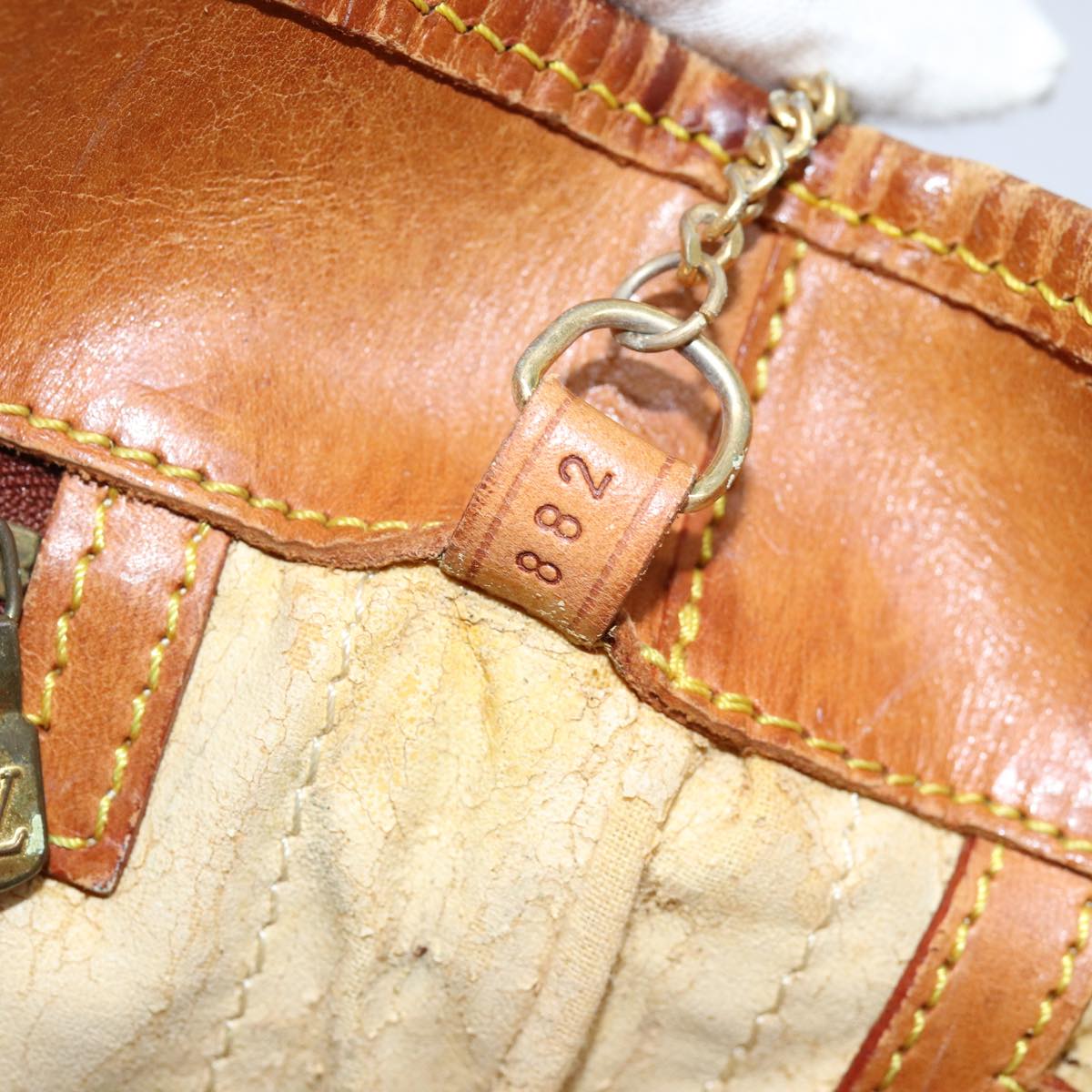 LOUIS VUITTON Monogram Bucket PM Shoulder Bag Vintage M42238 LV ar11675