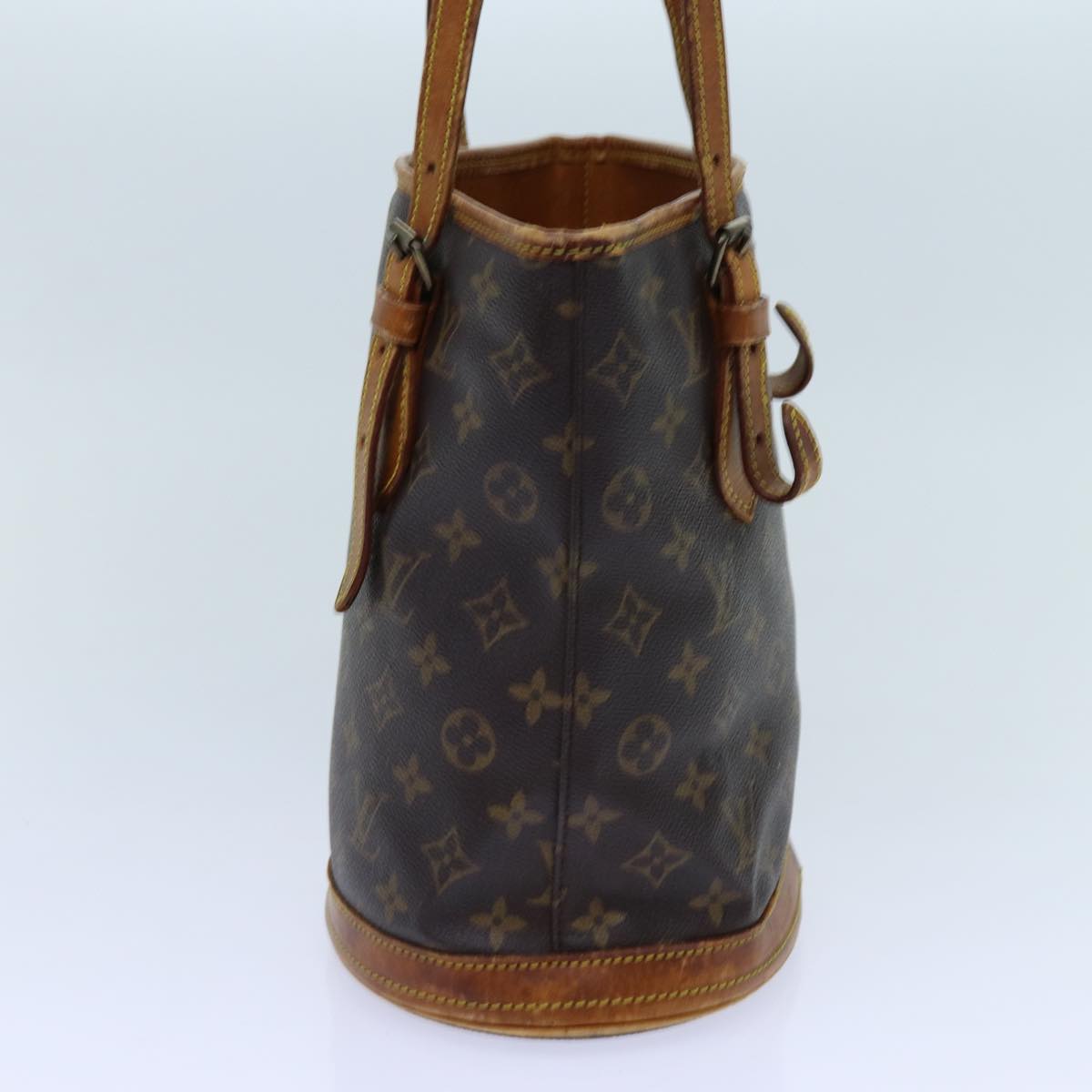 LOUIS VUITTON Monogram Bucket PM Shoulder Bag Vintage M42238 LV ar11675