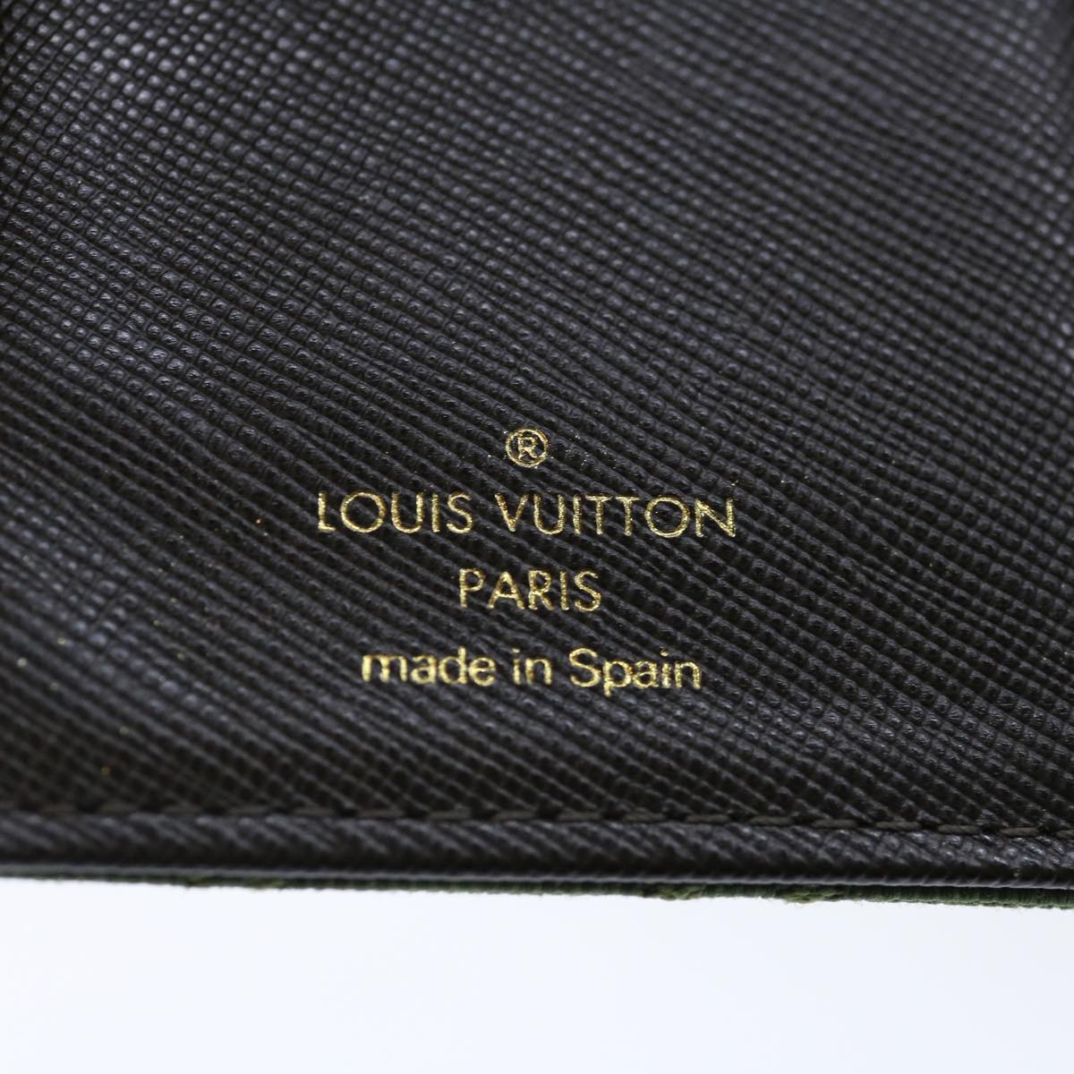 LOUIS VUITTON Mini Agenda PM Day Planner Cover TST Khaki R20911 LV ar11682