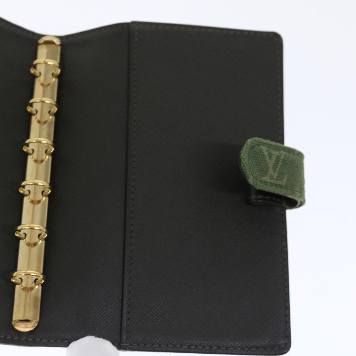 LOUIS VUITTON Mini Agenda PM Day Planner Cover TST Khaki R20911 LV ar11682