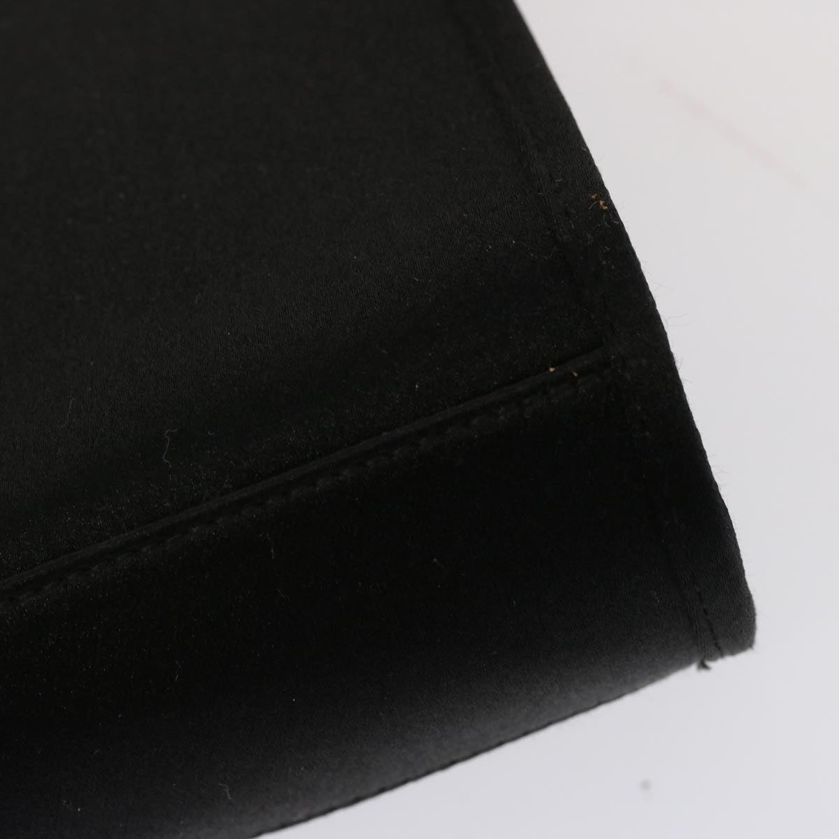 GUCCI Jackie Hand Bag Satin Black 005 0788 00926 ar11686