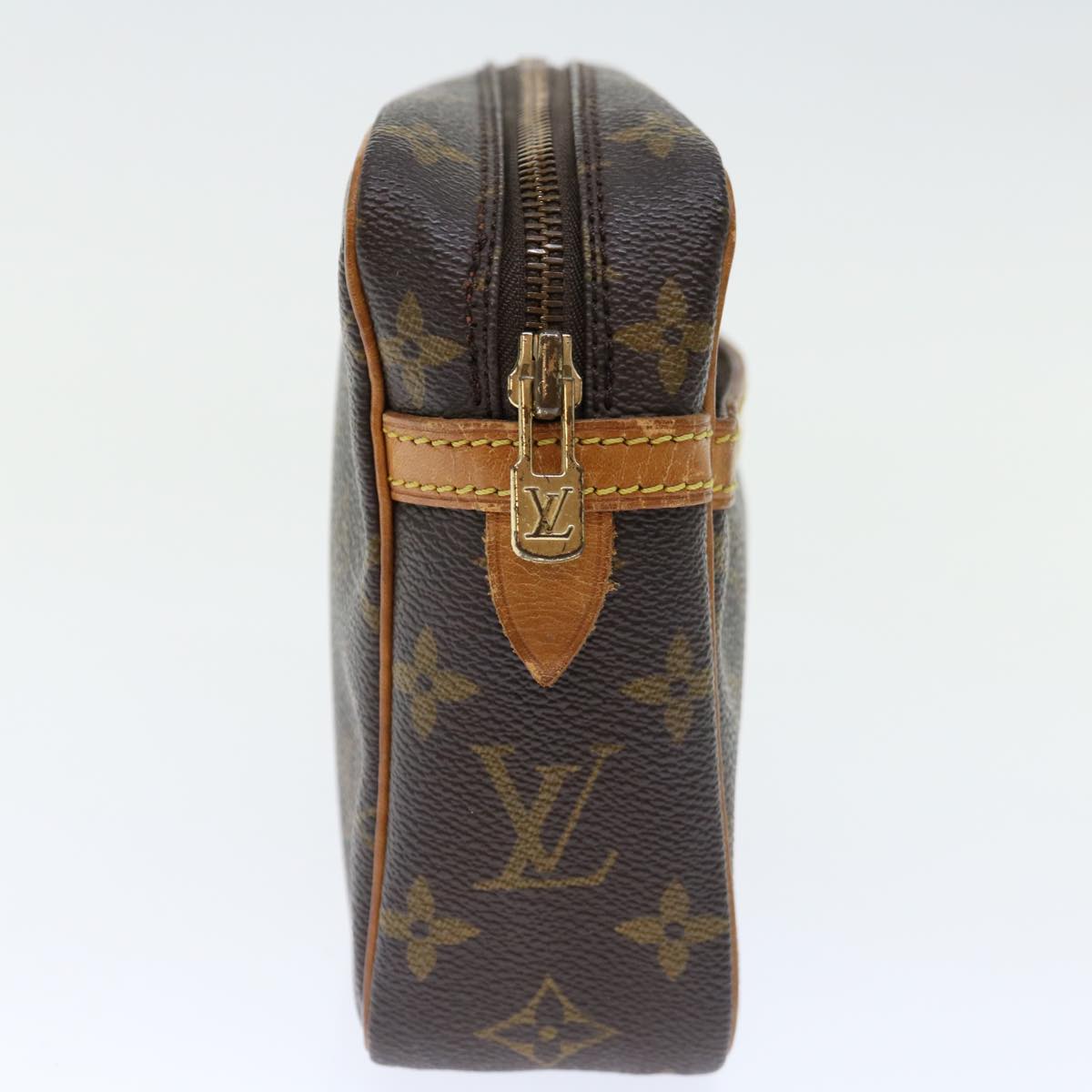 LOUIS VUITTON Monogram Compiegne 23 Clutch Bag M51847 LV ar11708
