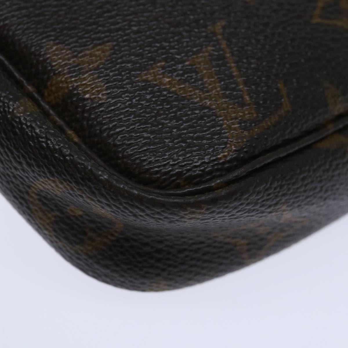 LOUIS VUITTON Monogram Pochette Accessoires Pouch M51980 LV ar11711
