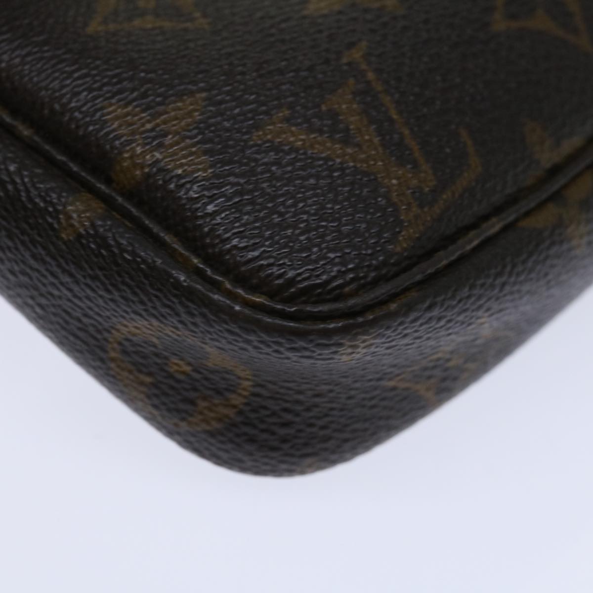 LOUIS VUITTON Monogram Pochette Accessoires Pouch M51980 LV ar11711