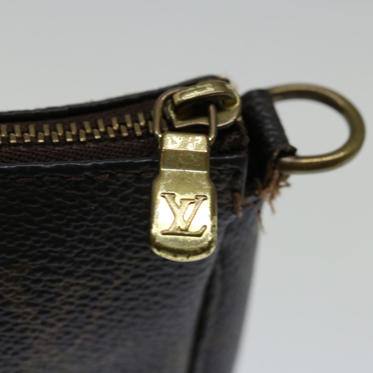 LOUIS VUITTON Monogram Pochette Accessoires Pouch M51980 LV ar11711