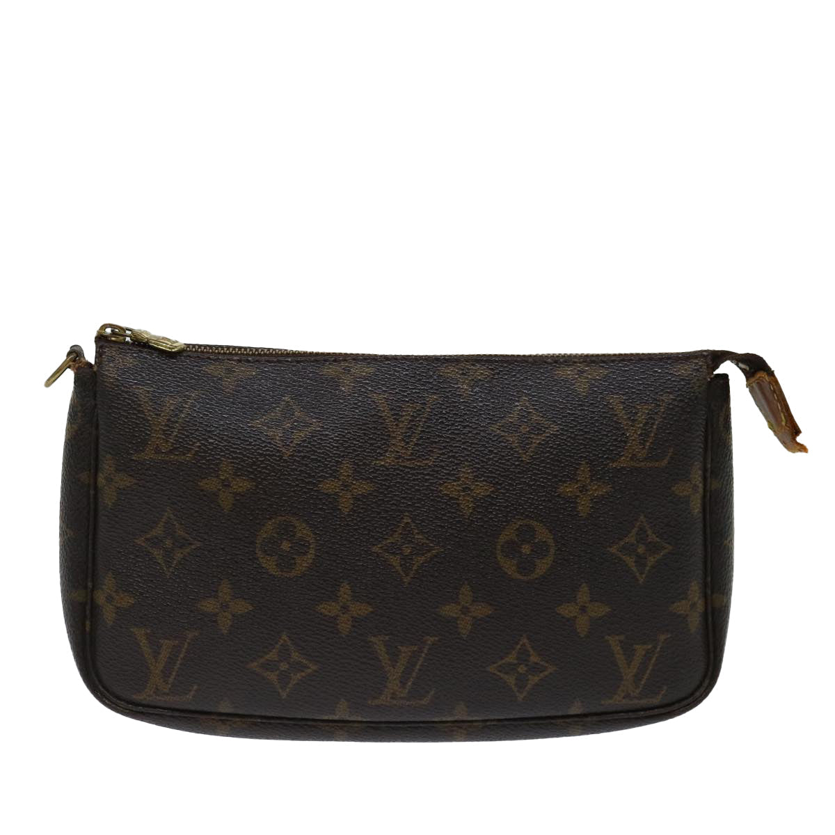 LOUIS VUITTON Monogram Pochette Accessoires Pouch M51980 LV ar11711