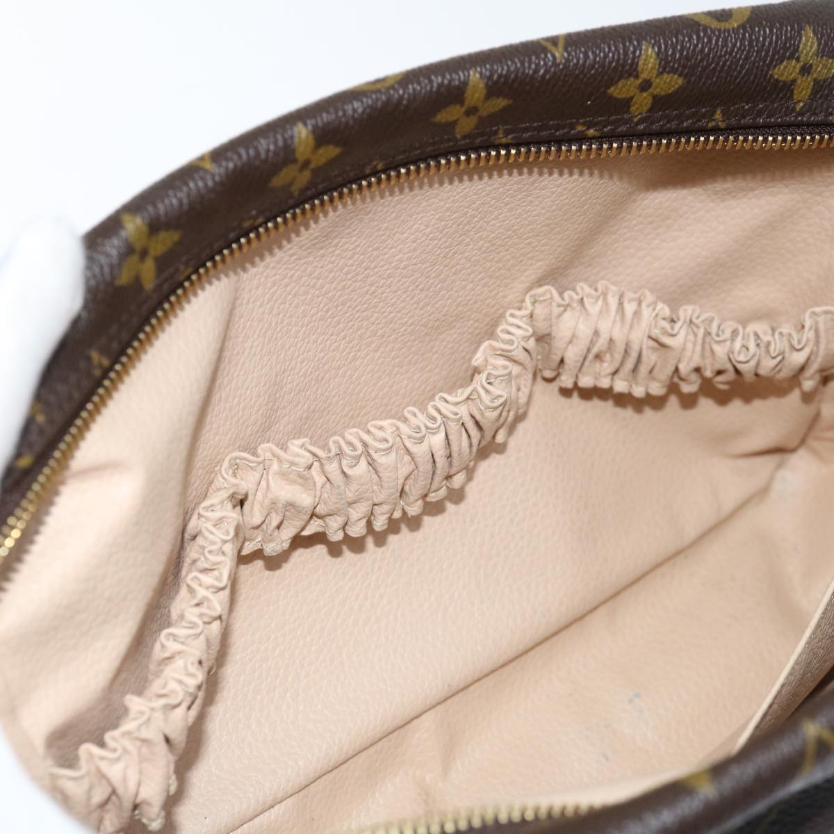 LOUIS VUITTON Monogram Trousse Toilette 28 Clutch Bag M47522 LV ar11722