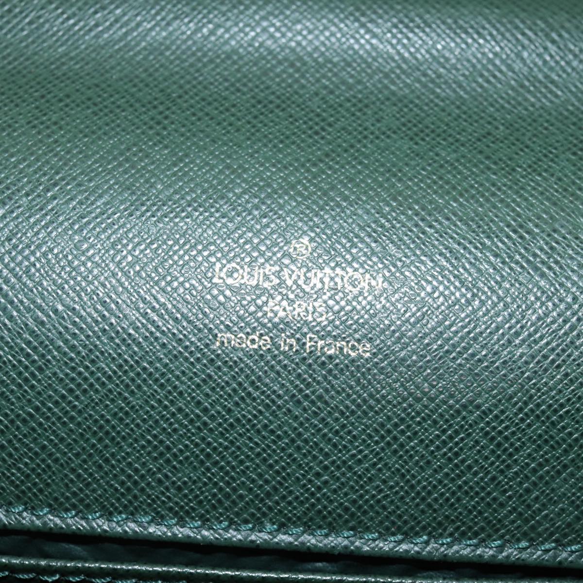 LOUIS VUITTON Taiga Porte Documents Angara Bag Epicea M30774 LV ar11727
