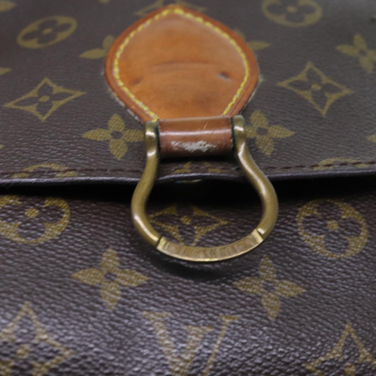 LOUIS VUITTON Monogram Saint Cloud GM Shoulder Bag M51242 LV ar11729