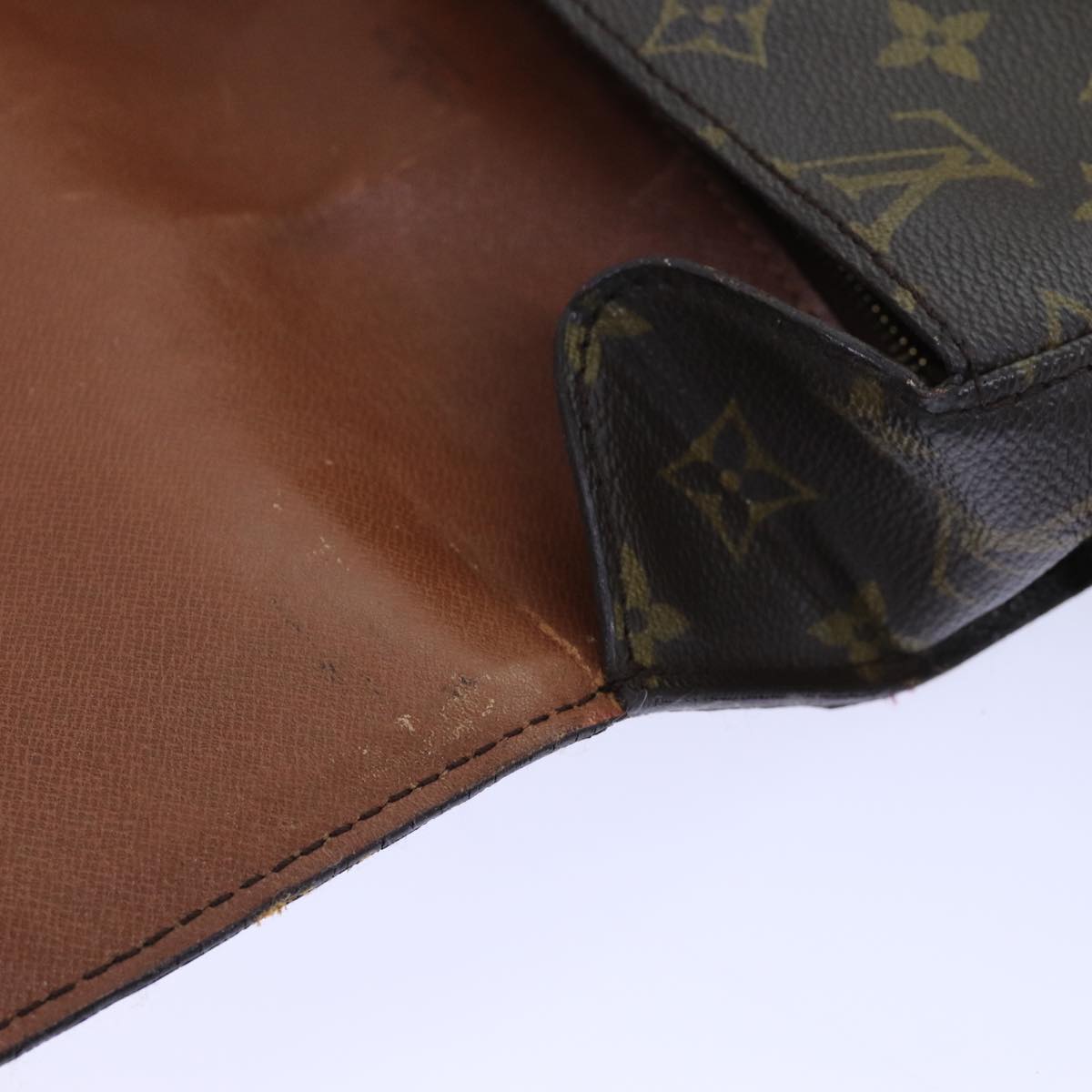 LOUIS VUITTON Monogram Saint Cloud GM Shoulder Bag M51242 LV ar11729