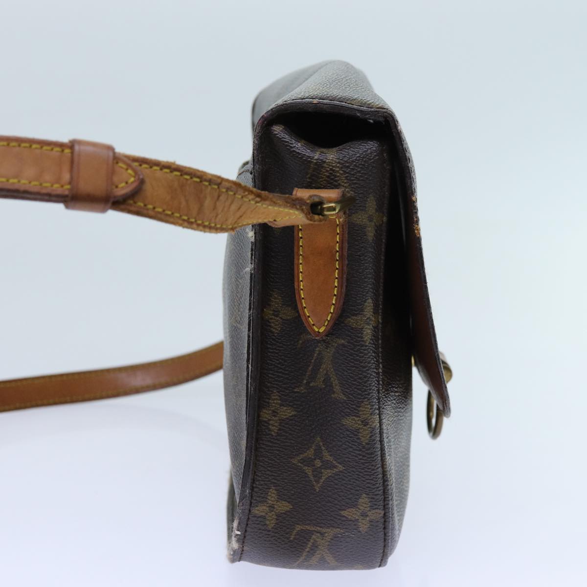 LOUIS VUITTON Monogram Saint Cloud GM Shoulder Bag M51242 LV ar11729