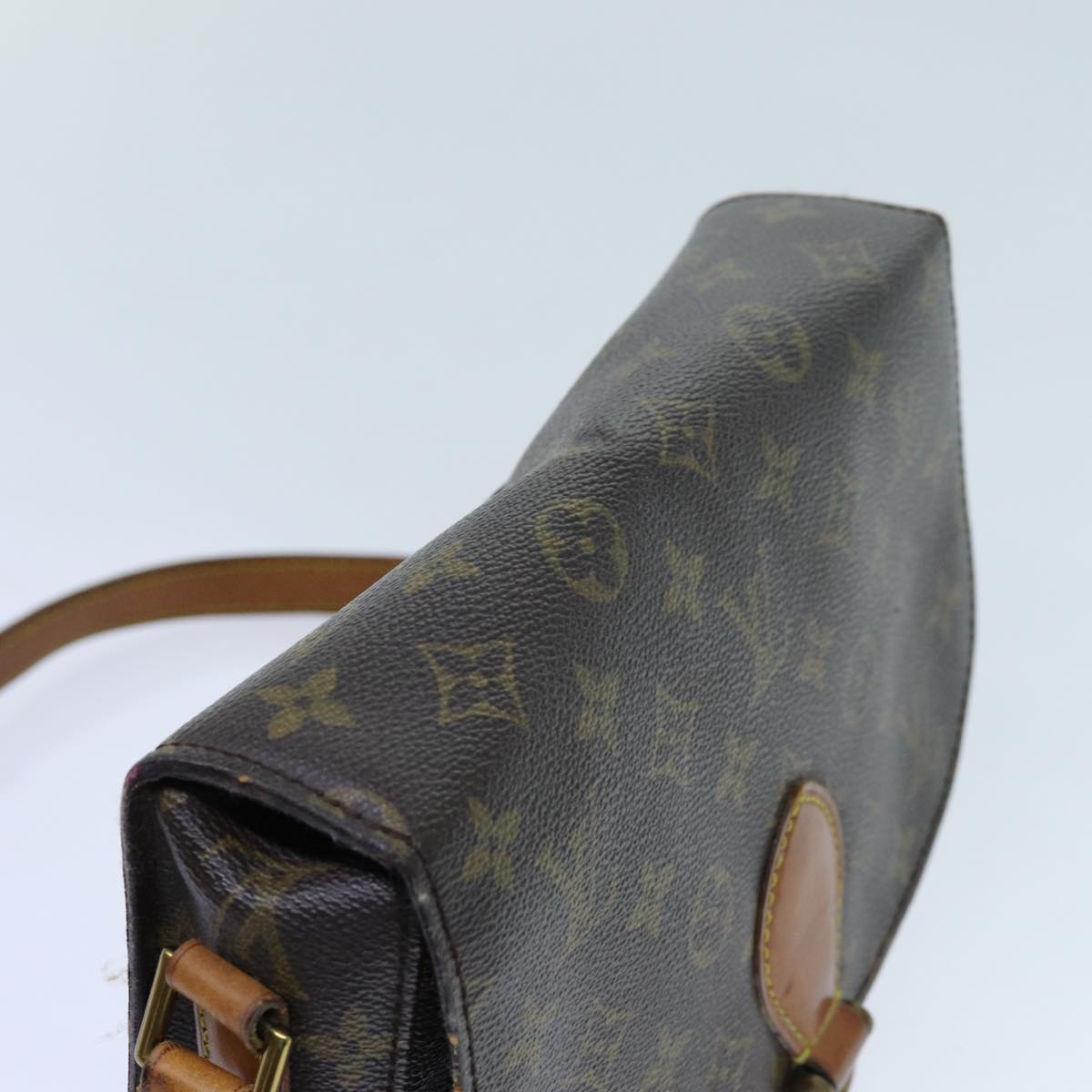 LOUIS VUITTON Monogram Saint Cloud GM Shoulder Bag M51242 LV ar11729