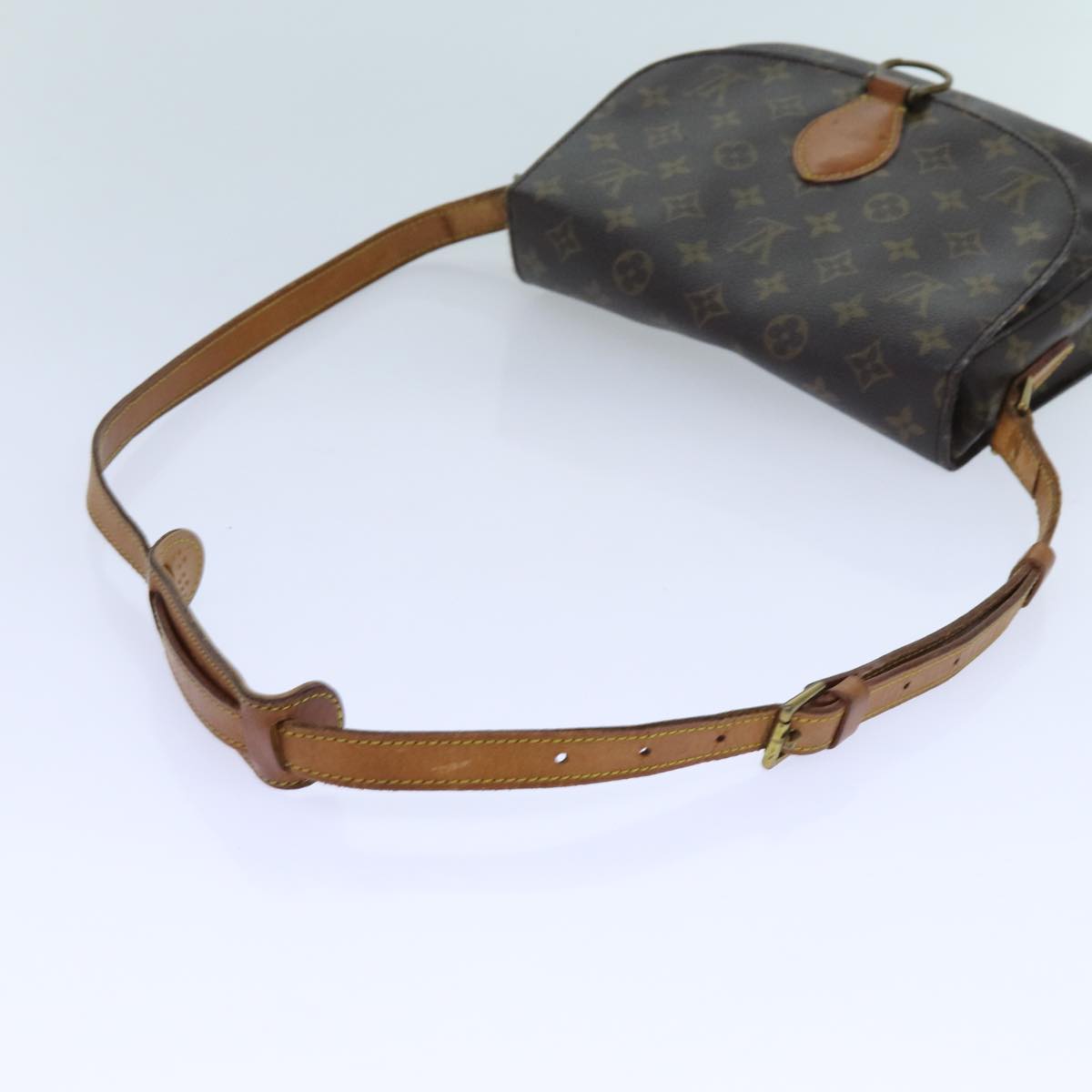 LOUIS VUITTON Monogram Saint Cloud GM Shoulder Bag M51242 LV ar11729