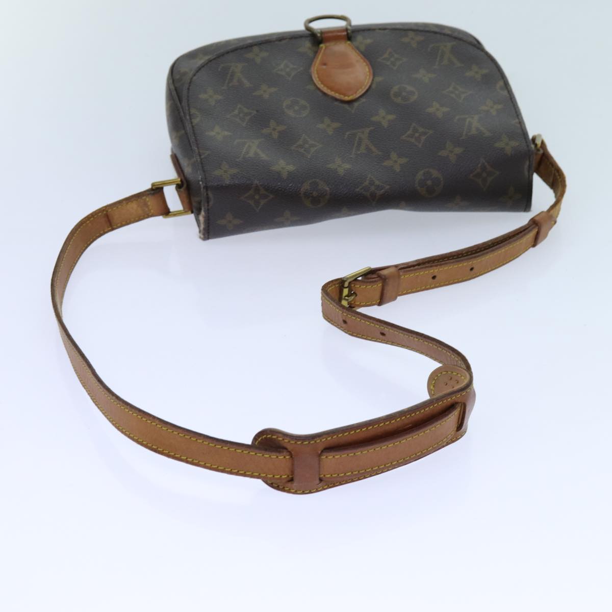 LOUIS VUITTON Monogram Saint Cloud GM Shoulder Bag M51242 LV ar11729