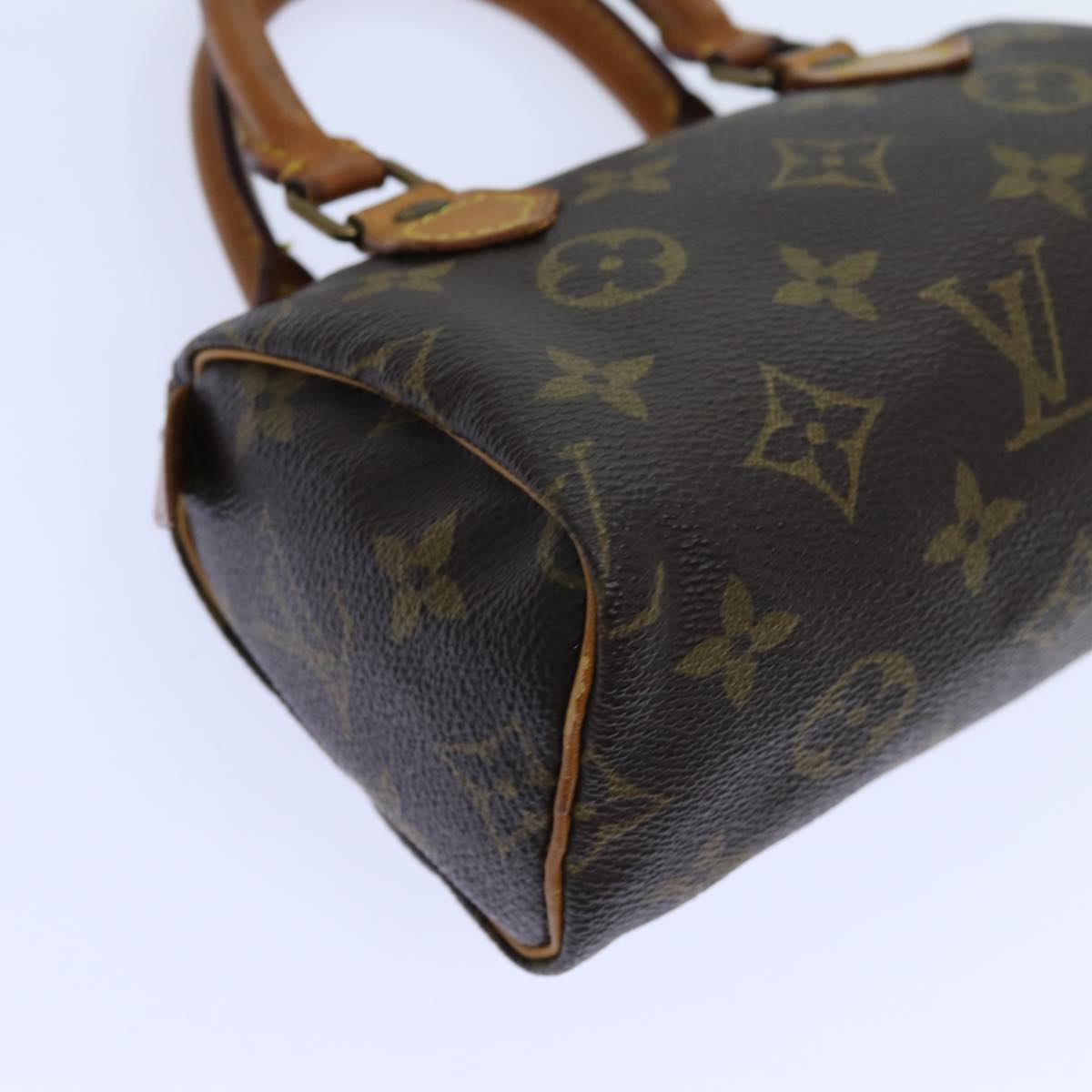 LOUIS VUITTON Monogram Mini Speedy Hand Bag Vintage M41534 LV ar11735