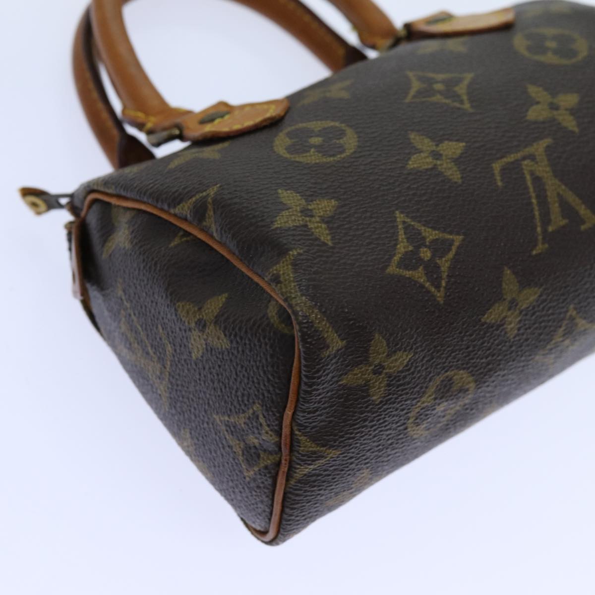 LOUIS VUITTON Monogram Mini Speedy Hand Bag Vintage M41534 LV ar11735