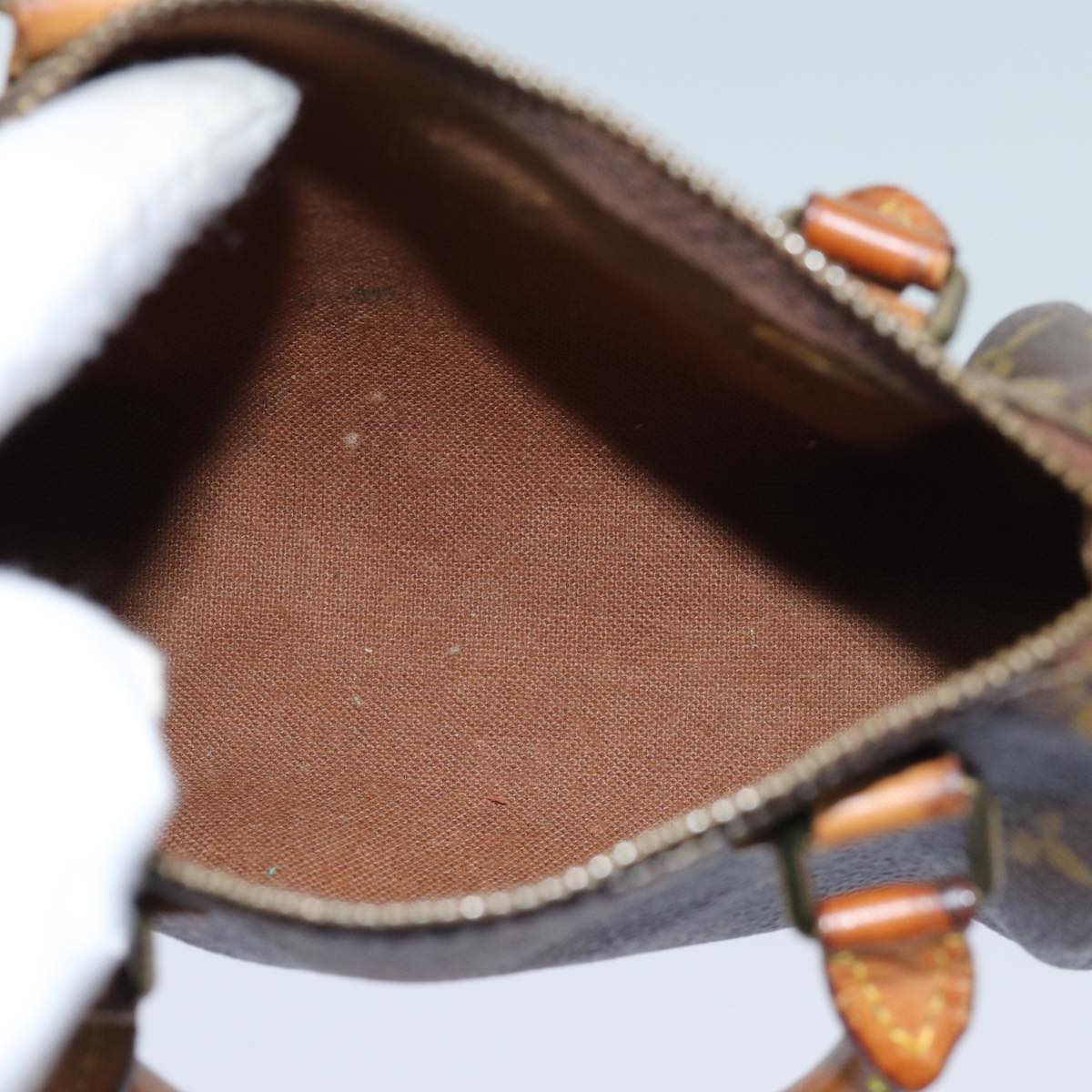 LOUIS VUITTON Monogram Mini Speedy Hand Bag Vintage M41534 LV ar11735