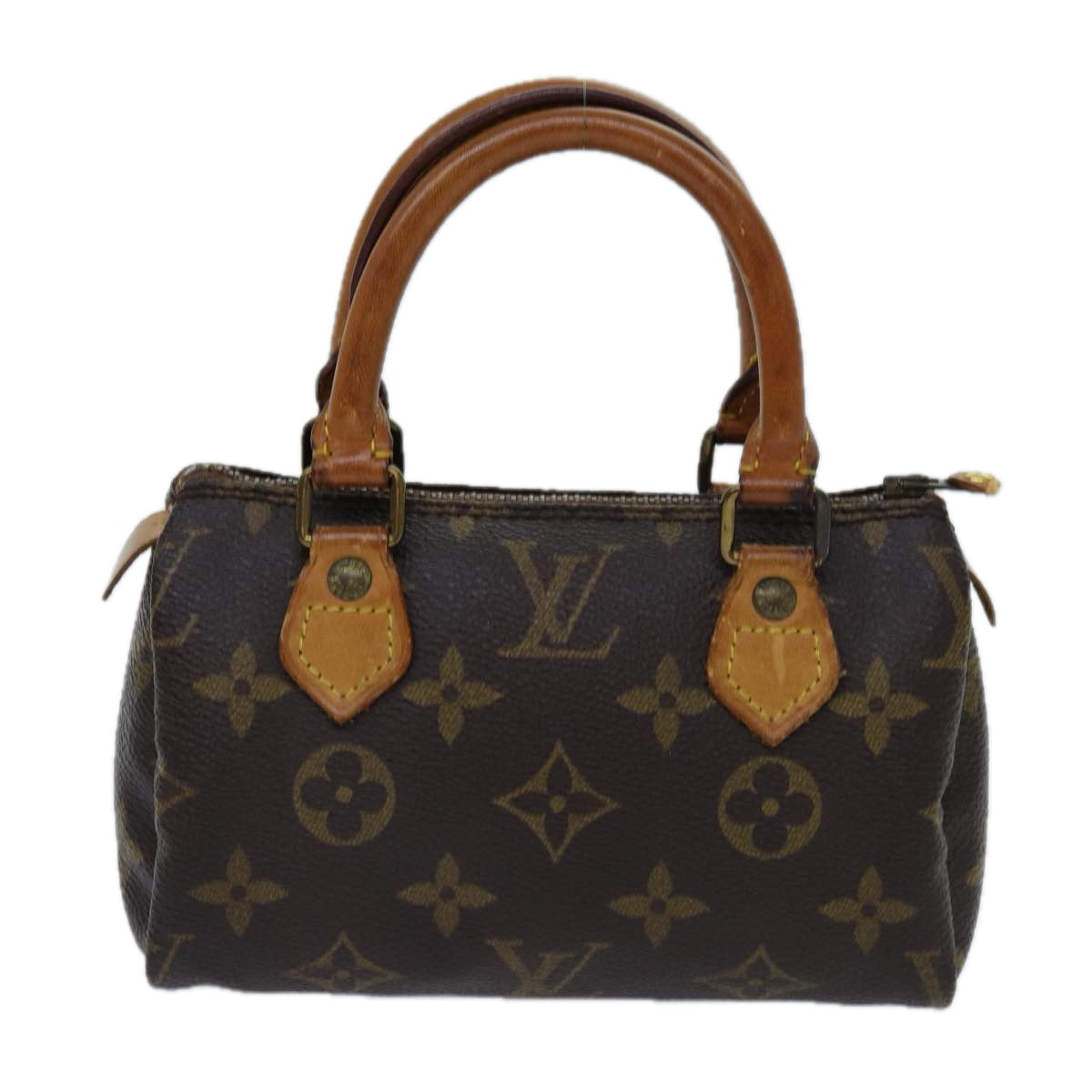 LOUIS VUITTON Monogram Mini Speedy Hand Bag Vintage M41534 LV ar11735
