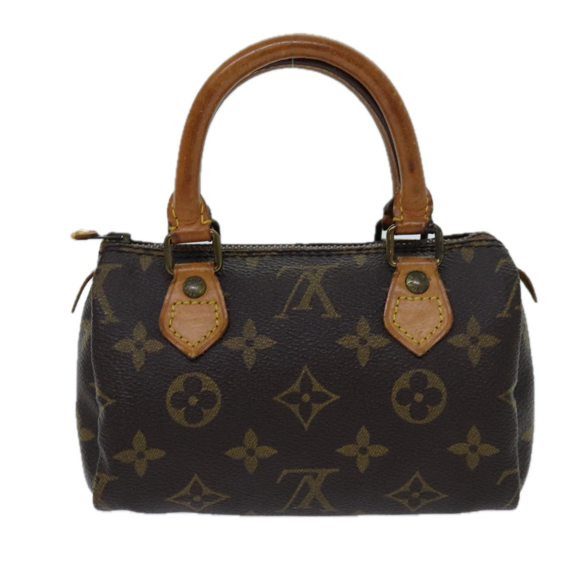 LOUIS VUITTON Monogram Mini Speedy Hand Bag Vintage M41534 LV ar11735