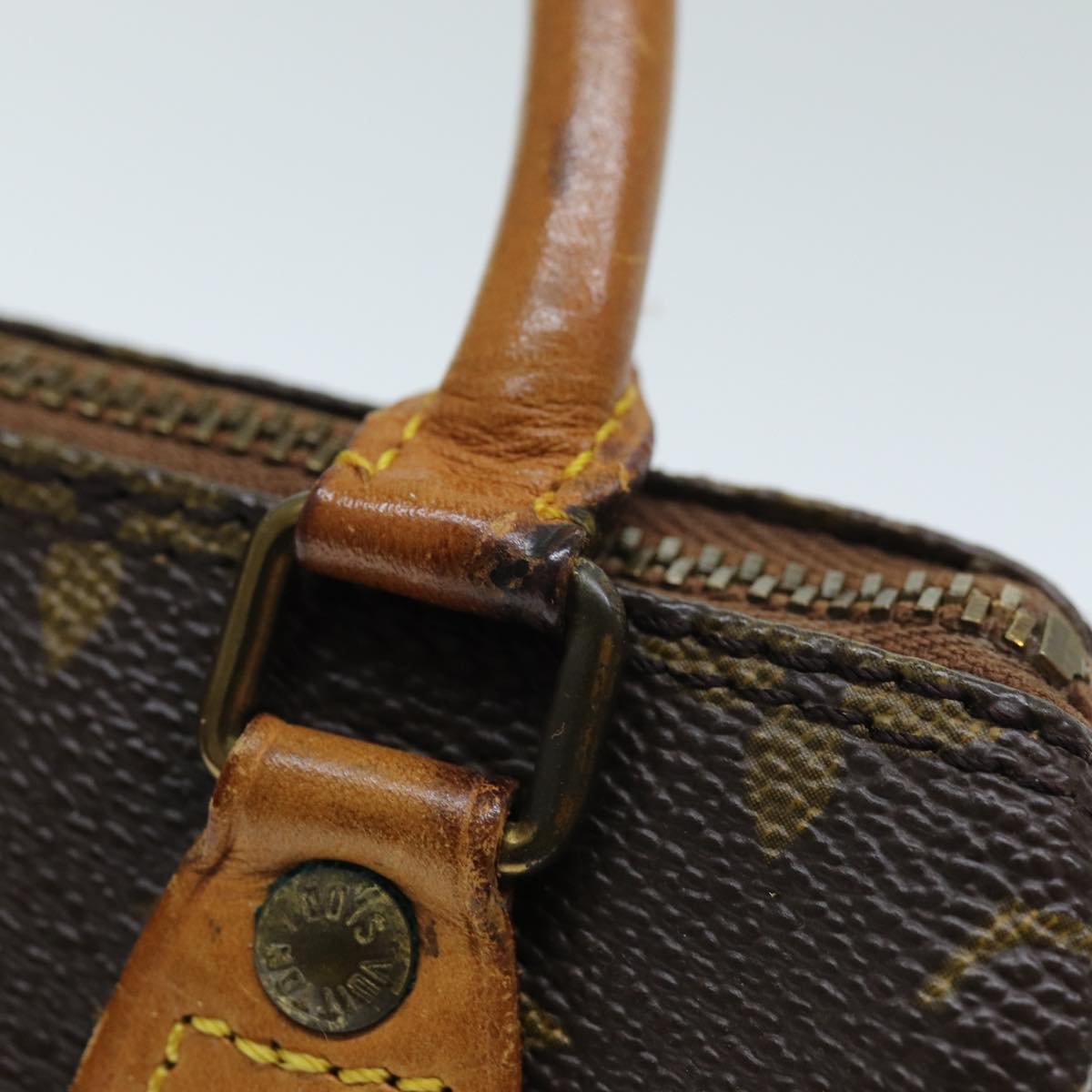 LOUIS VUITTON Monogram Mini Speedy Hand Bag Vintage M41534 LV ar11735