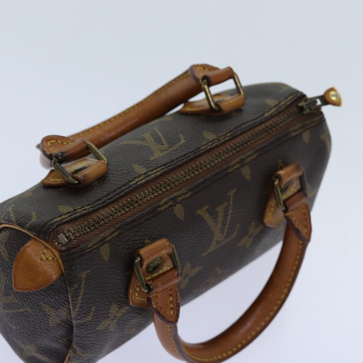 LOUIS VUITTON Monogram Mini Speedy Hand Bag Vintage M41534 LV ar11735