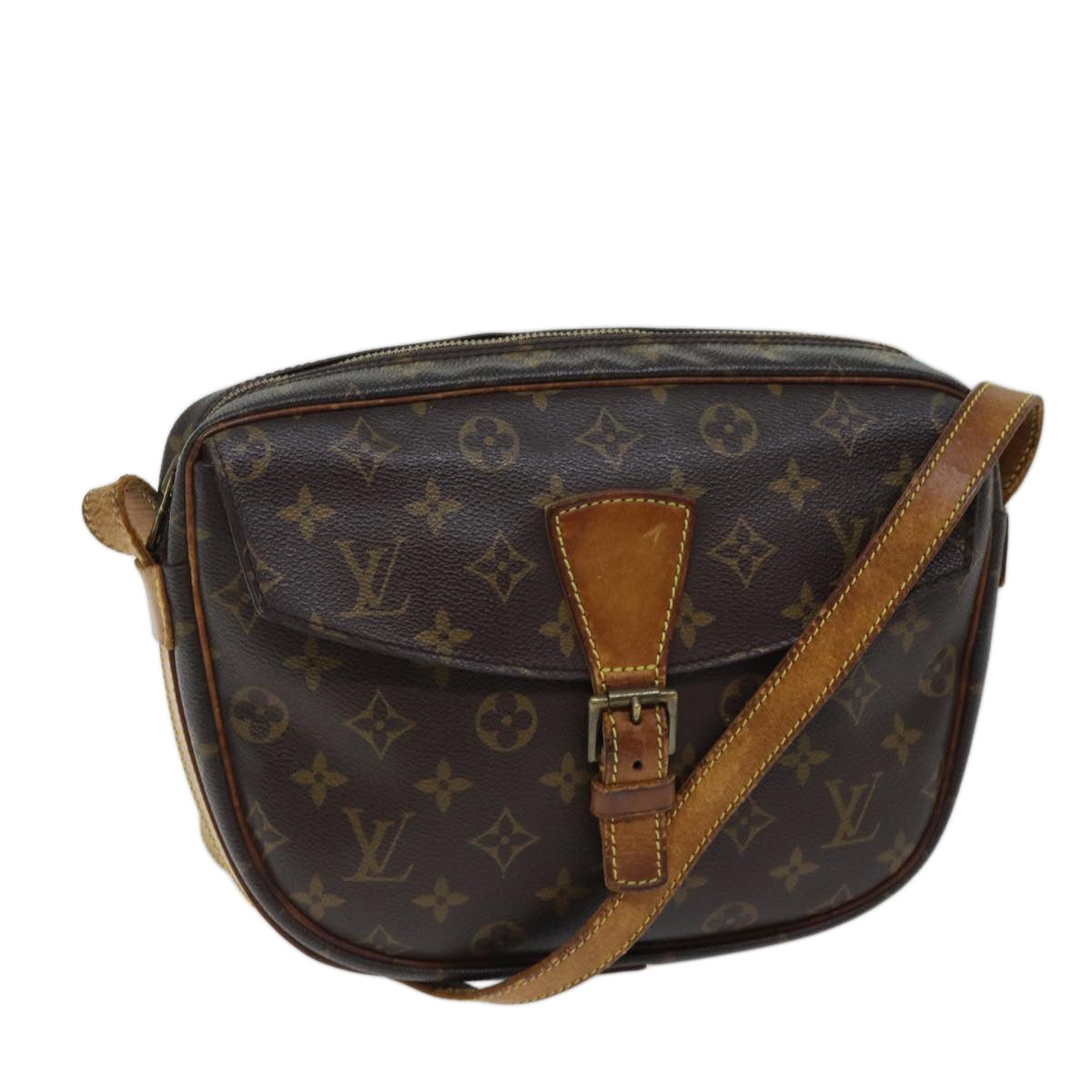LOUIS VUITTON Monogram Jeune Fille GM Shoulder Bag M51225 LV ar11737