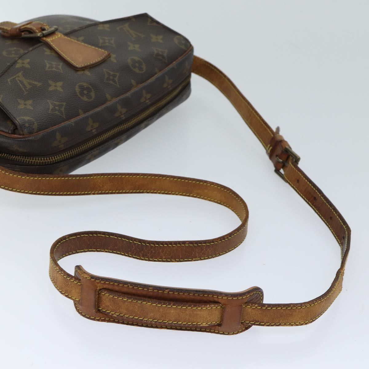 LOUIS VUITTON Monogram Jeune Fille GM Shoulder Bag M51225 LV ar11737