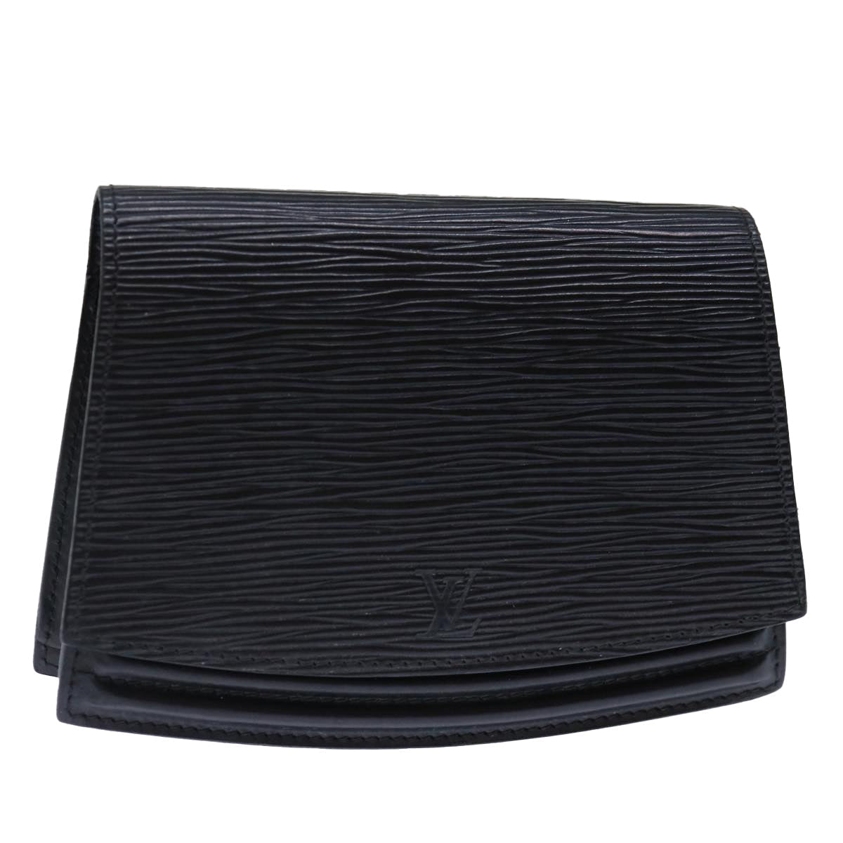 LOUIS VUITTON Epi Tilsitt Waist bag Black M52602 LV ar11751
