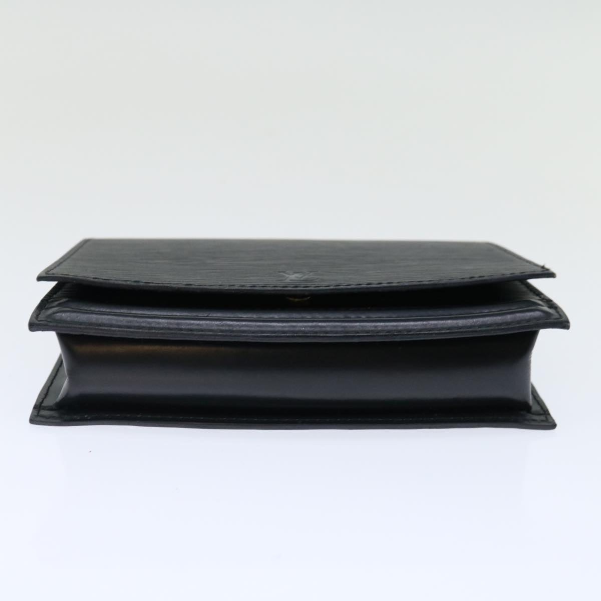 LOUIS VUITTON Epi Tilsitt Waist bag Black M52602 LV ar11751