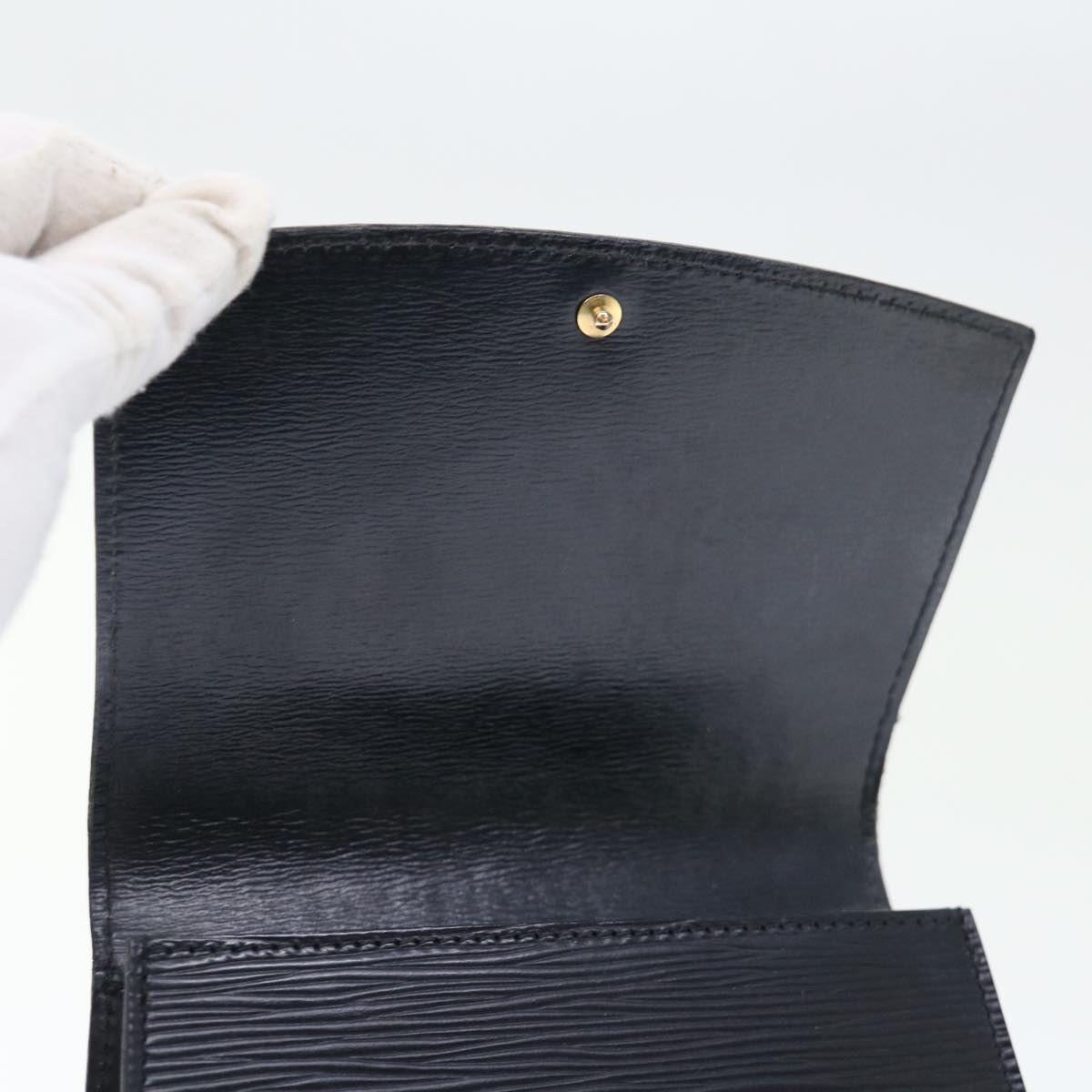 LOUIS VUITTON Epi Tilsitt Waist bag Black M52602 LV ar11751