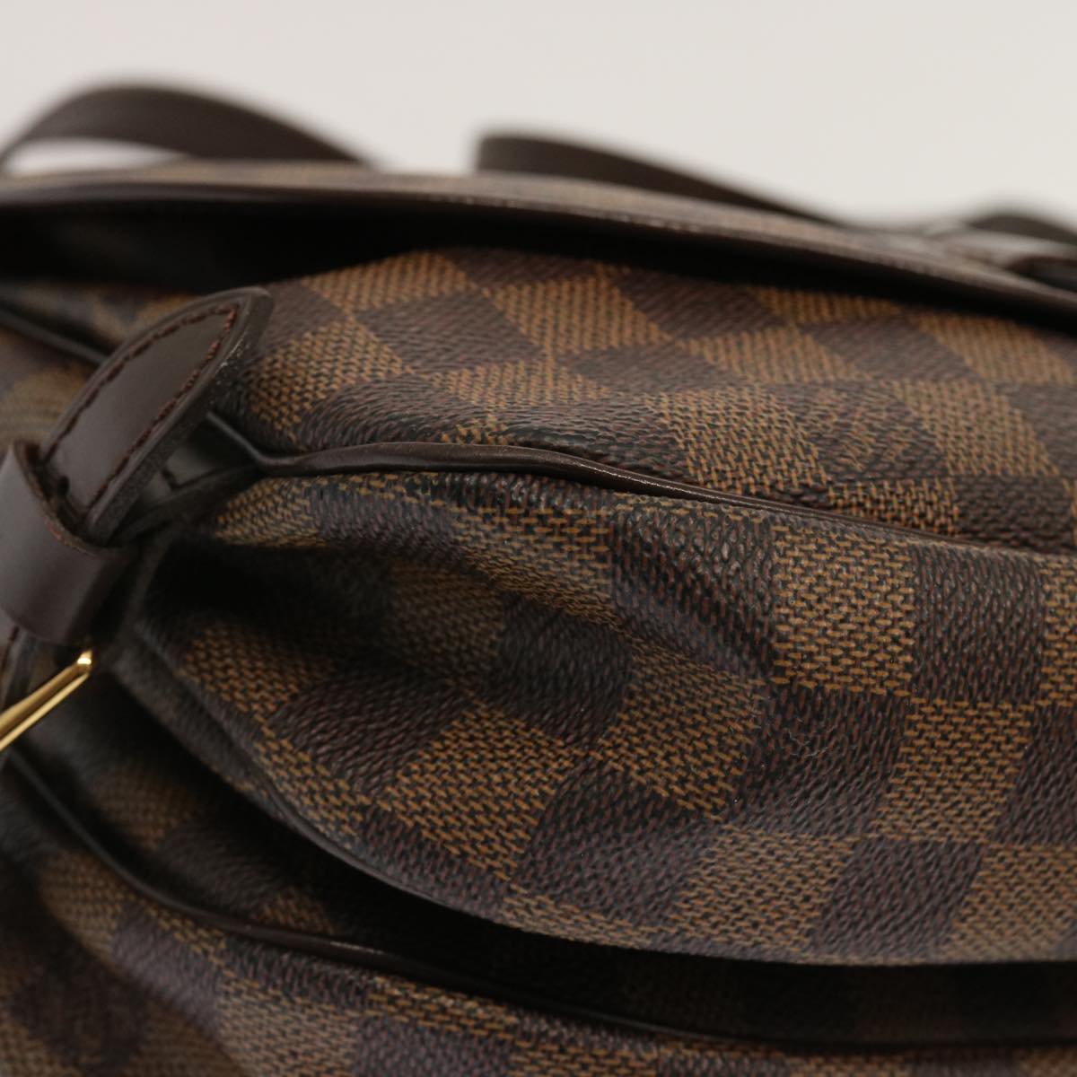 LOUIS VUITTON Damier Ebene Saumur 30 Shoulder Bag N48081 LV ar11752