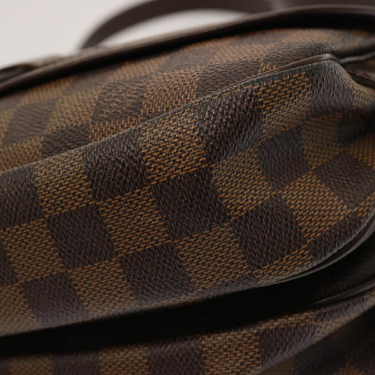 LOUIS VUITTON Damier Ebene Saumur 30 Shoulder Bag N48081 LV ar11752