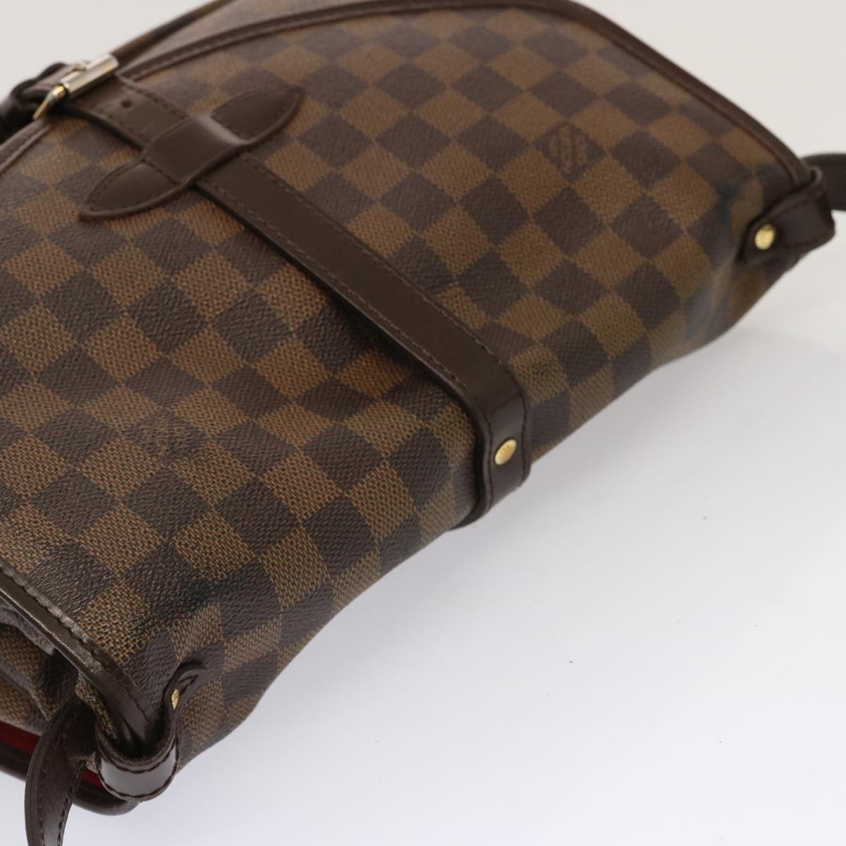 LOUIS VUITTON Damier Ebene Saumur 30 Shoulder Bag N48081 LV ar11752