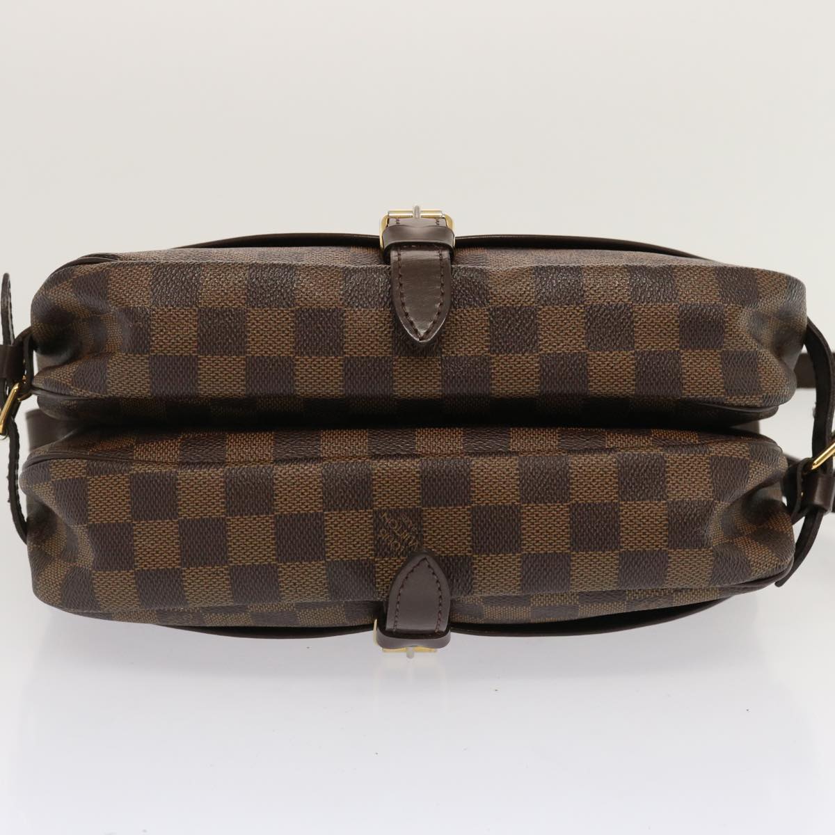 LOUIS VUITTON Damier Ebene Saumur 30 Shoulder Bag N48081 LV ar11752
