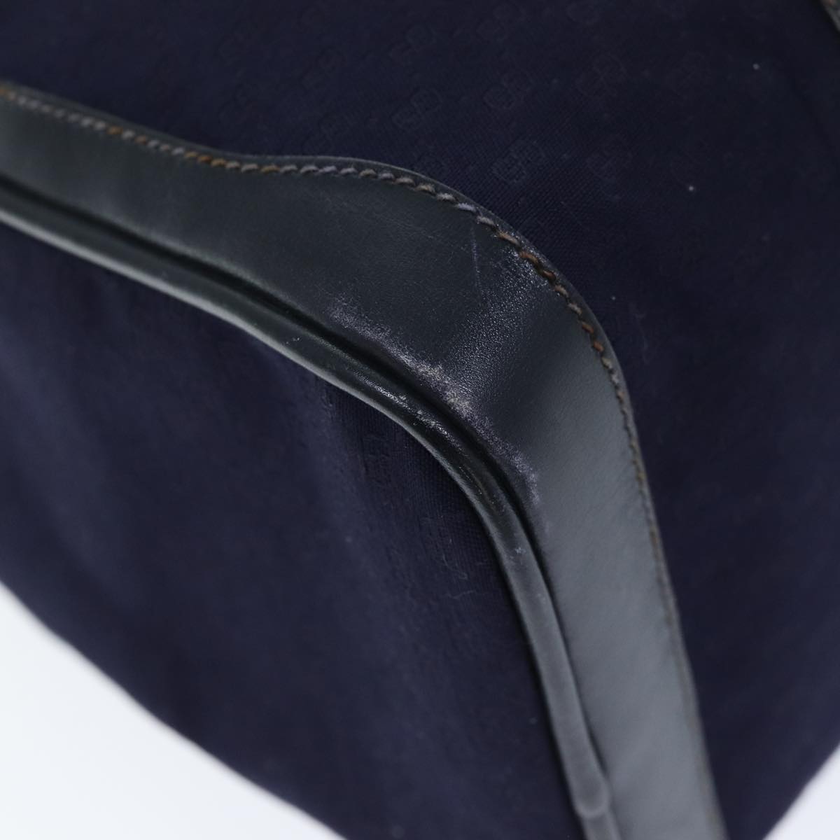 GUCCI Micro GG Canvas Boston Bag Blue ar11842