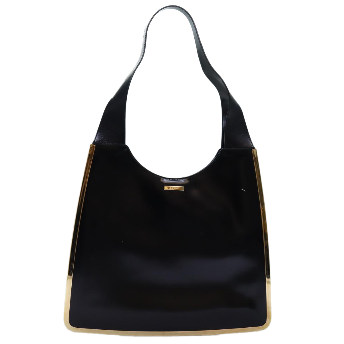 GUCCI Shoulder Bag patent Black 002 2046 0447 ar11845