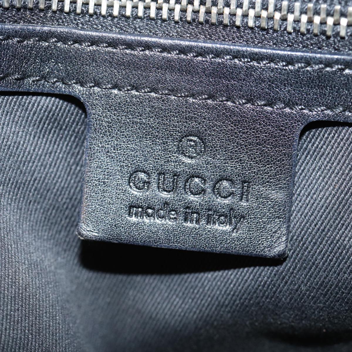 GUCCI GG Canvas Hand Bag Black ar11879