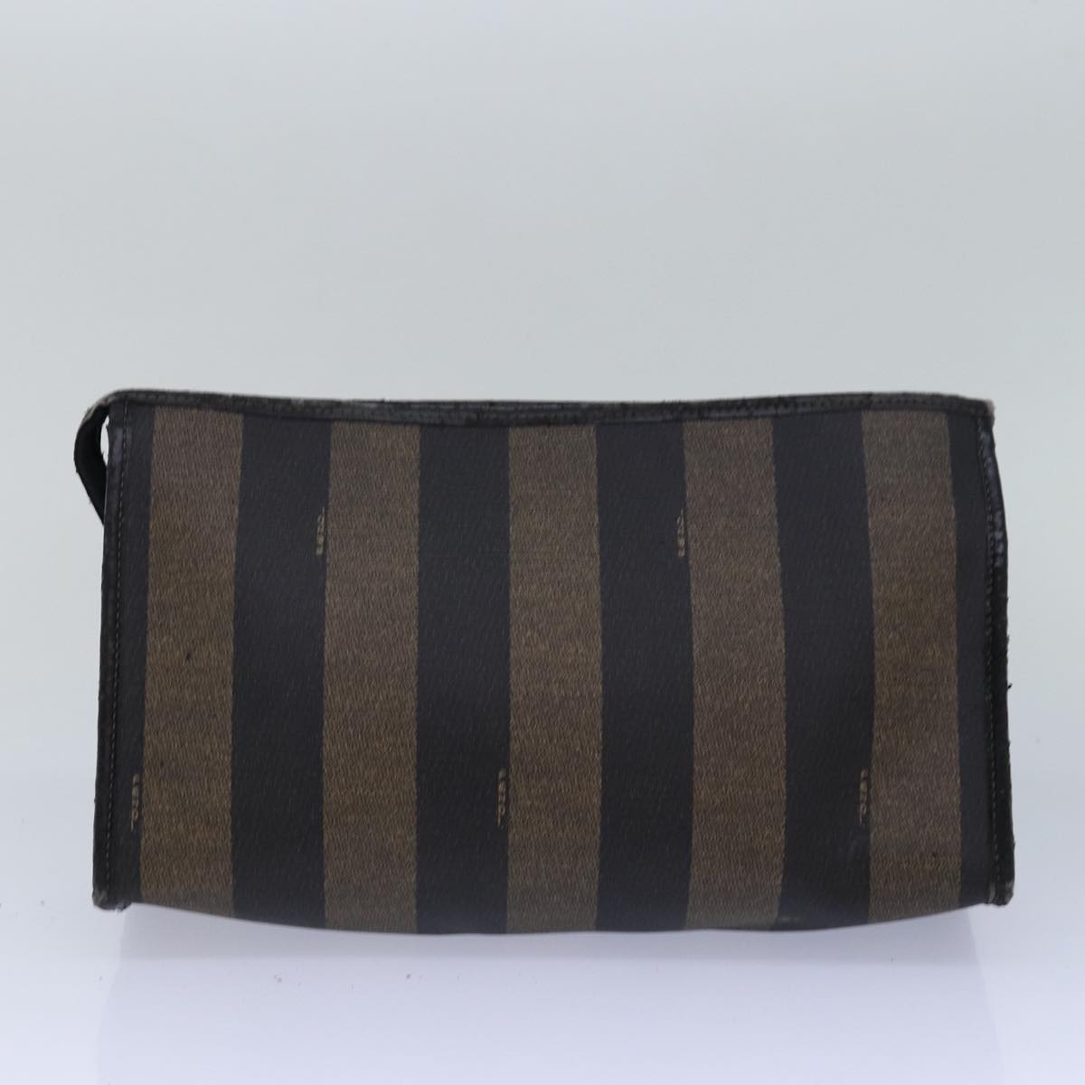 FENDI Pecan Canvas Clutch Bag 2Set Brown Black ar11882