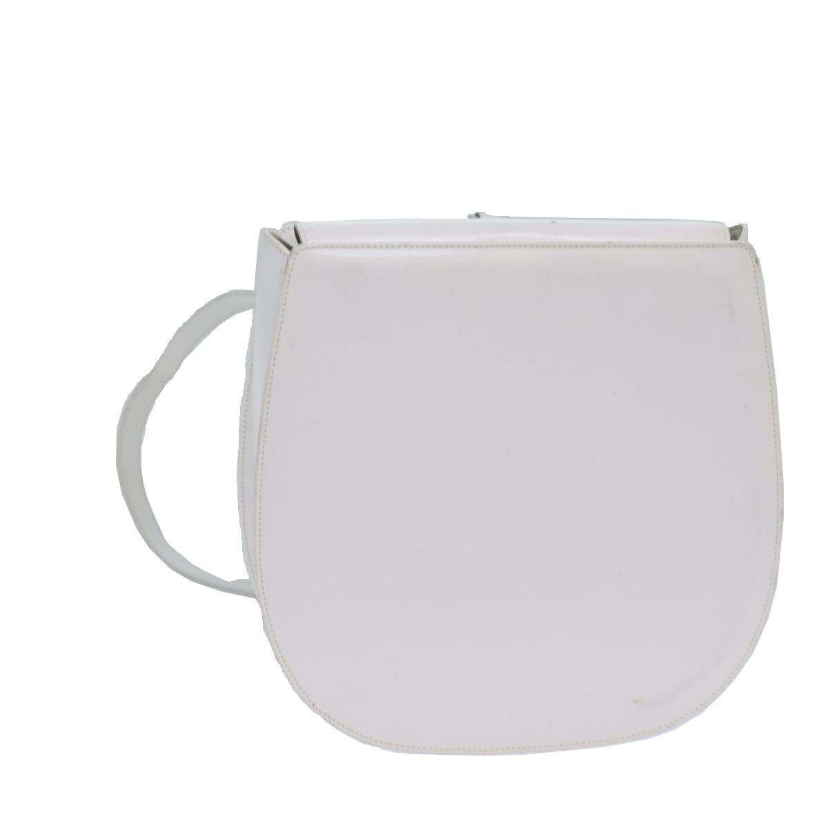 GUCCI Body Bag Leather White ar12042